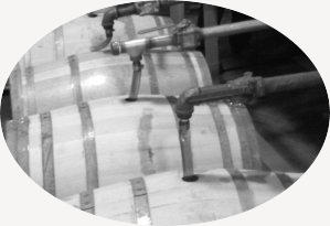 whisky filling in port wine barrel